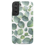 Leaf Me Alone | Green Floral Print Samsung Case Samsung Case get.casely Essential Galaxy S21