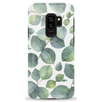Leaf Me Alone | Green Floral Print Samsung Case Samsung Case get.casely Essential Galaxy S9 Plus