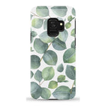 Leaf Me Alone | Green Floral Print Samsung Case Samsung Case get.casely Essential Galaxy S9