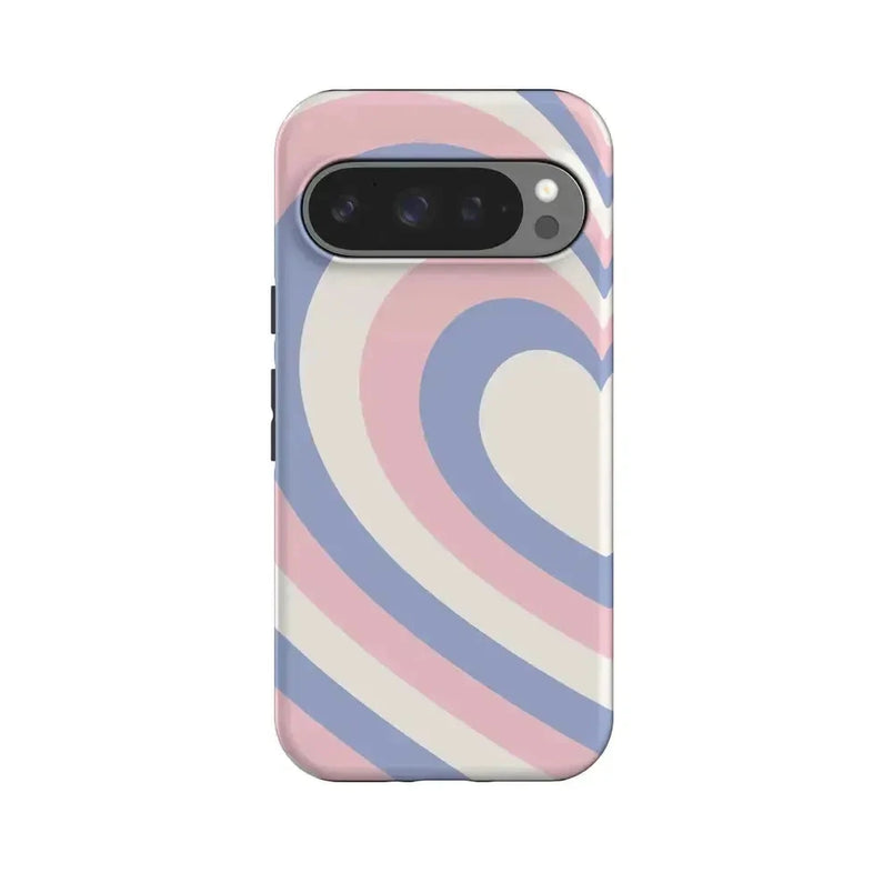 (Left) Half of My Heart | Friendship Case Phone Case Casetry Essential + MagSafe® Google Pixel 10 Pro 