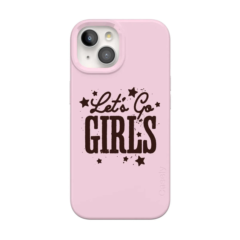 Let's Go Girls | Pink Rodeo Bachelorette Case Phone Case Casetry Classic + MagSafe® iPhone 15 