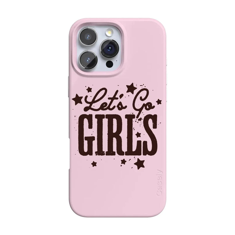 Let's Go Girls | Pink Rodeo Bachelorette Case Phone Case Casetry Classic + MagSafe® iPhone 16 Pro Max 