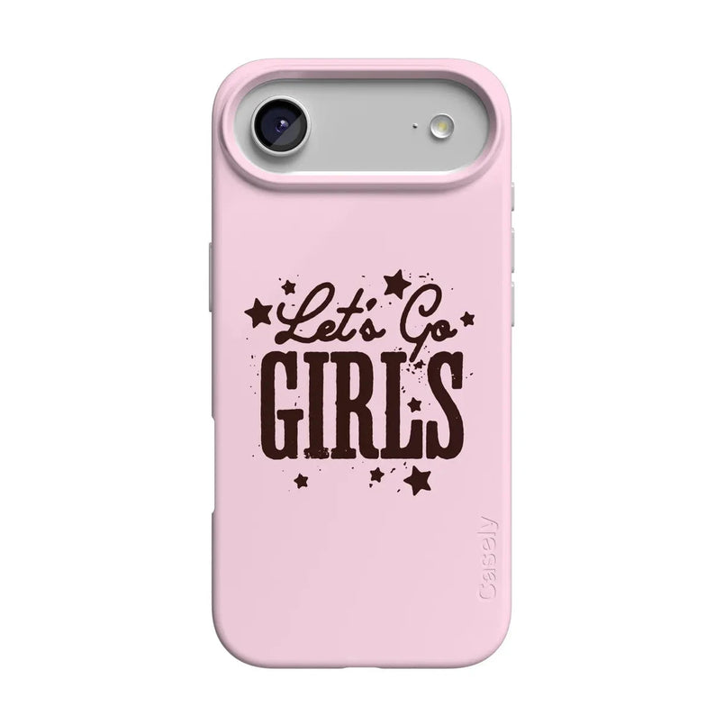 Let's Go Girls | Pink Rodeo Bachelorette Case Phone Case Casetry Classic + MagSafe® iPhone 17 Air 