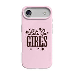 Let's Go Girls | Pink Rodeo Bachelorette Case Phone Case Casetry Classic + MagSafe® iPhone 17 Air 