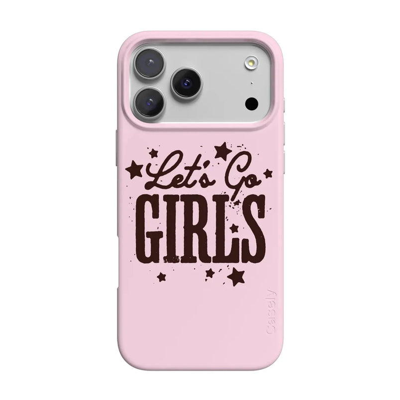 Let's Go Girls | Pink Rodeo Bachelorette Case Phone Case Casetry Classic + MagSafe® iPhone 17 Pro Max 