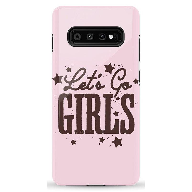 Let's Go Girls | Pink Rodeo Bachelorette Case Phone Case Casetry Essential Galaxy S10 Plus