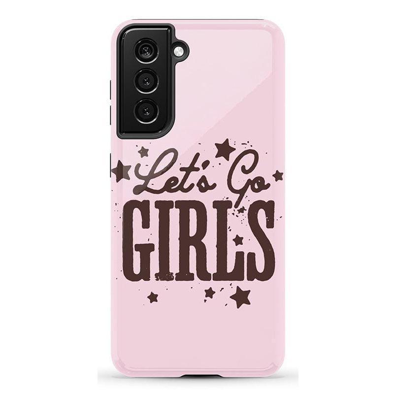 Let's Go Girls | Pink Rodeo Bachelorette Case Phone Case Casetry Essential Galaxy S21