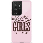 Let's Go Girls | Pink Rodeo Bachelorette Case Phone Case Casetry Essential Galaxy S21 Ultra