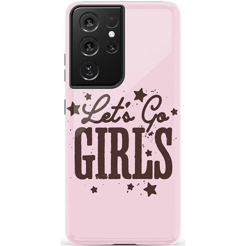 Let's Go Girls | Pink Rodeo Bachelorette Case Phone Case Casetry Essential Galaxy S21 Ultra