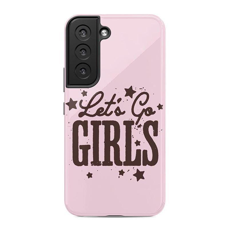 Let's Go Girls | Pink Rodeo Bachelorette Case Phone Case Casetry Essential Galaxy S22