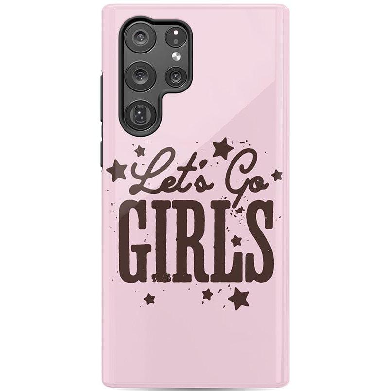Let's Go Girls | Pink Rodeo Bachelorette Case Phone Case Casetry Essential Galaxy S22 Ultra