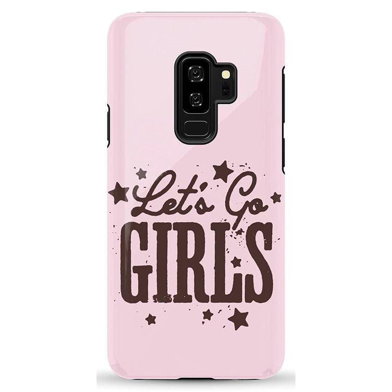 Let's Go Girls | Pink Rodeo Bachelorette Case Phone Case Casetry Essential Galaxy S9 Plus