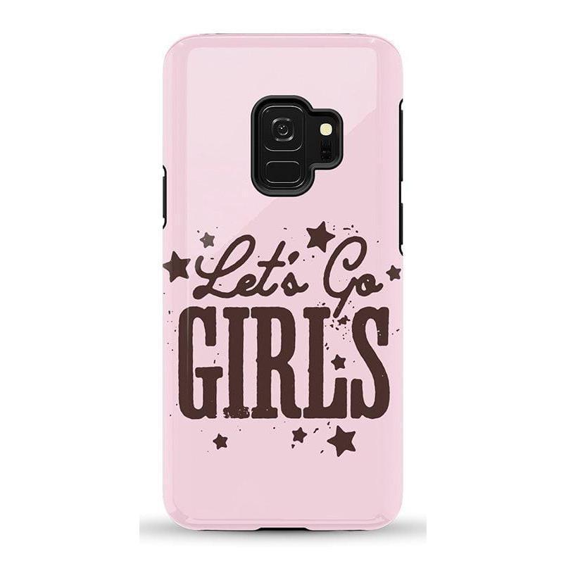 Let's Go Girls | Pink Rodeo Bachelorette Case Phone Case Casetry Essential Galaxy S9
