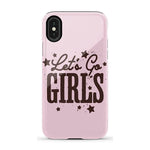 Let's Go Girls | Pink Rodeo Bachelorette Case Phone Case Casetry Essential iPhone X / XS 