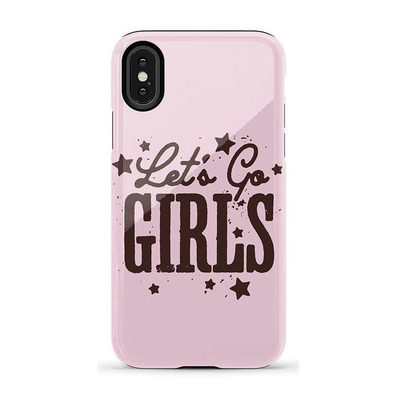 Let's Go Girls | Pink Rodeo Bachelorette Case Phone Case Casetry Essential iPhone X / XS 