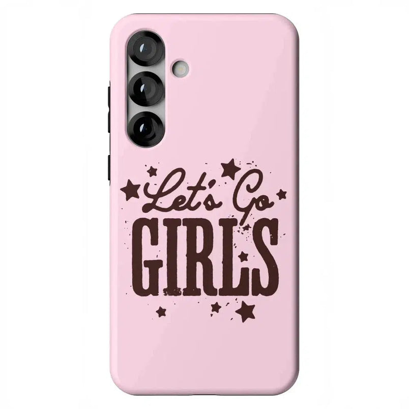 Let's Go Girls | Pink Rodeo Bachelorette Case Phone Case Casetry Essential + MagSafe® Galaxy S25 Plus