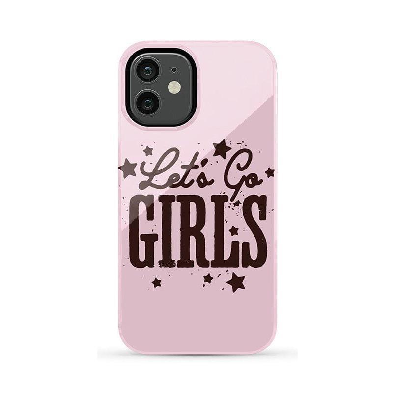 Let's Go Girls | Pink Rodeo Bachelorette Case Phone Case Casetry Essential + MagSafe® iPhone 12 Mini