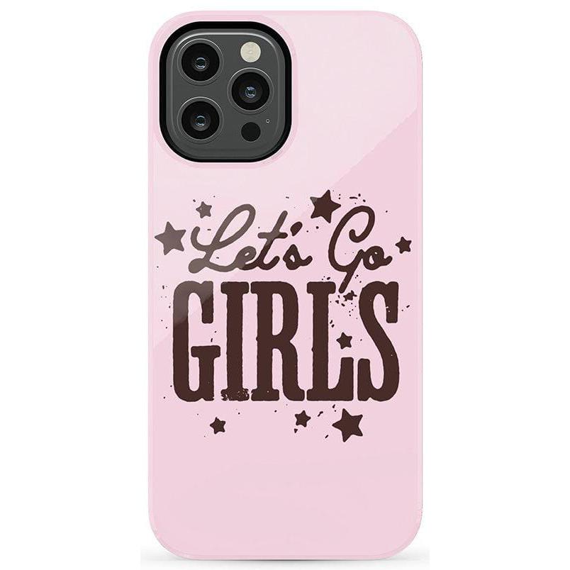 Let's Go Girls | Pink Rodeo Bachelorette Case Phone Case Casetry Essential + MagSafe® iPhone 12 Pro Max