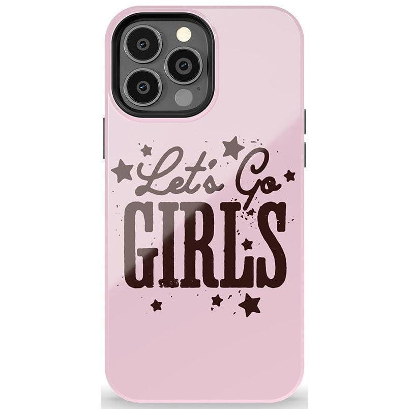 Let's Go Girls | Pink Rodeo Bachelorette Case Phone Case Casetry Essential + MagSafe® iPhone 13 Pro Max