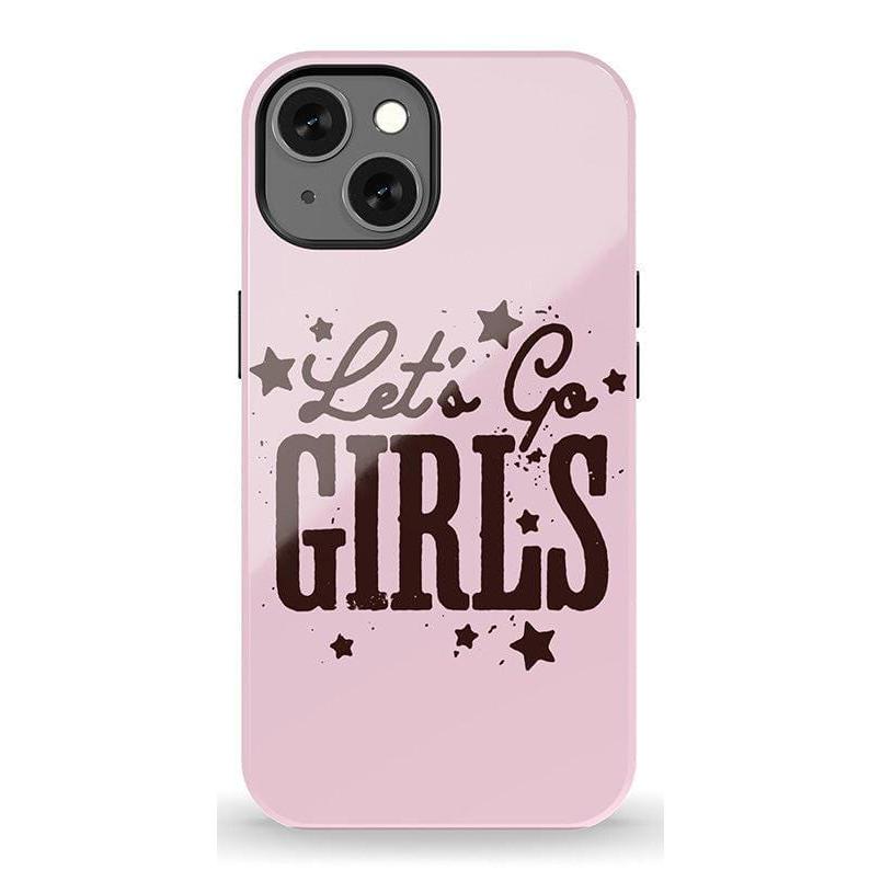 Let's Go Girls | Pink Rodeo Bachelorette Case Phone Case Casetry Essential + MagSafe® iPhone 13