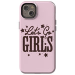 Let's Go Girls | Pink Rodeo Bachelorette Case Phone Case Casetry Essential + MagSafe® iPhone 14 Plus