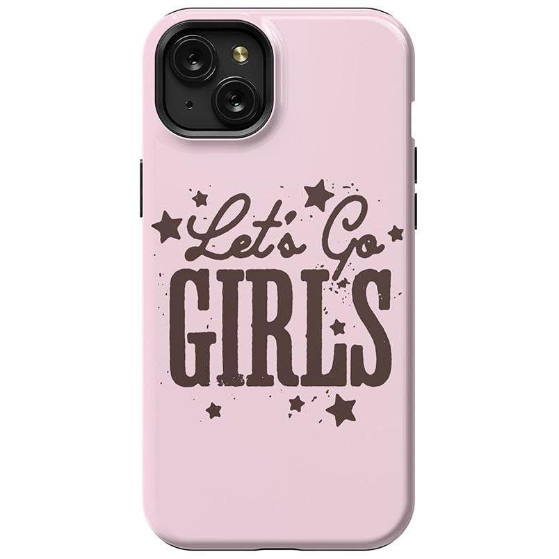 Let's Go Girls | Pink Rodeo Bachelorette Case Phone Case Casetry Essential + MagSafe® iPhone 15 Plus