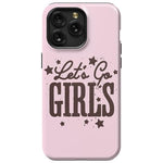 Let's Go Girls | Pink Rodeo Bachelorette Case Phone Case Casetry Essential + MagSafe® iPhone 15 Pro Max