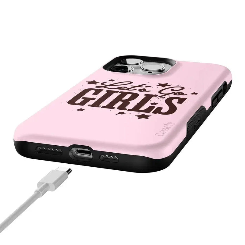 Let's Go Girls | Pink Rodeo Bachelorette Case Phone Case Casetry 