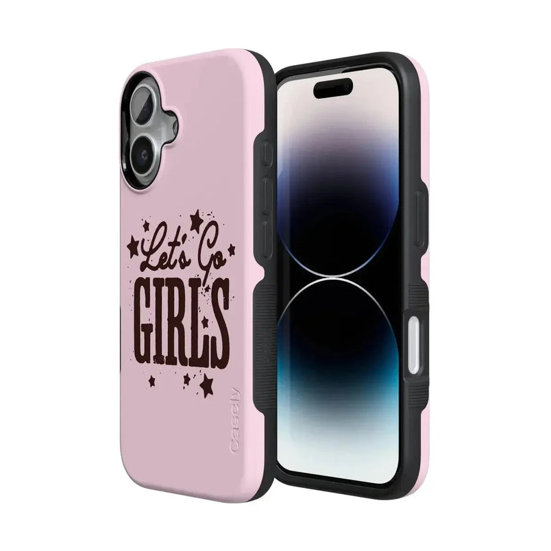 Let's Go Girls | Pink Rodeo Bachelorette Case Phone Case Casetry 