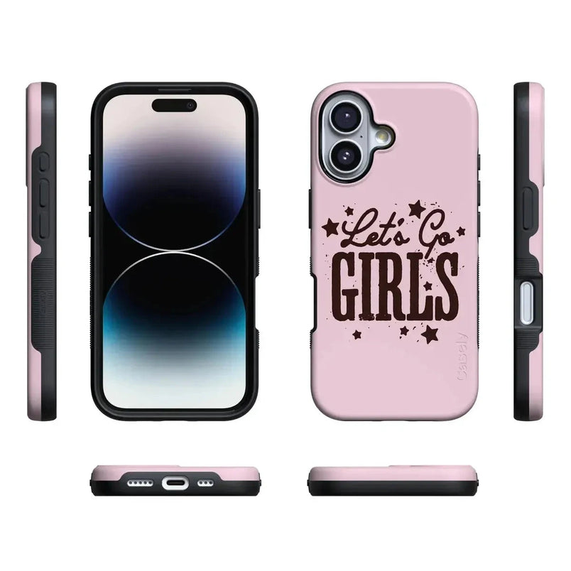 Let's Go Girls | Pink Rodeo Bachelorette Case Phone Case Casetry 