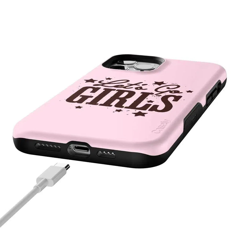 Let's Go Girls | Pink Rodeo Bachelorette Case Phone Case Casetry 