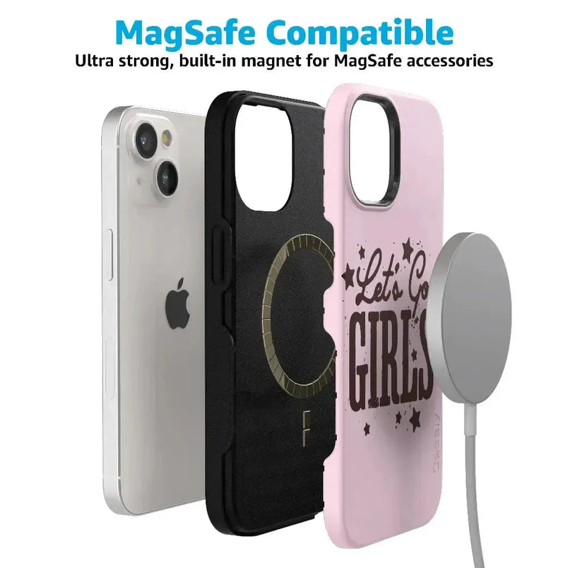 Let's Go Girls | Pink Rodeo Bachelorette Case Phone Case Casetry 