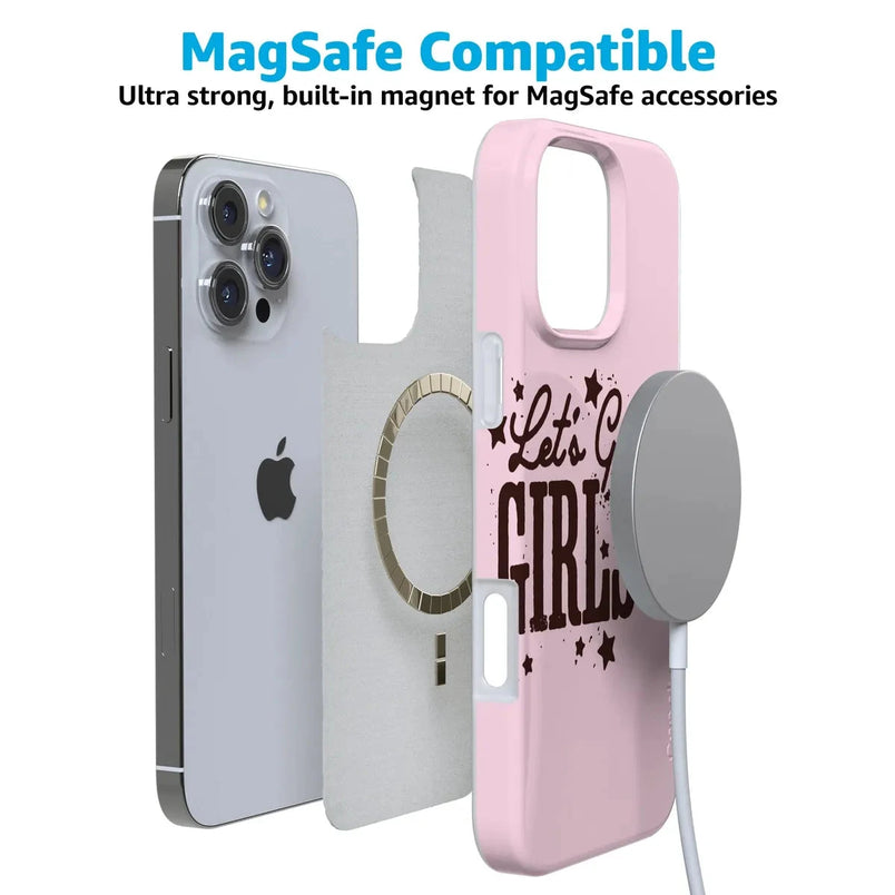 Let's Go Girls | Pink Rodeo Bachelorette Case Phone Case Casetry 