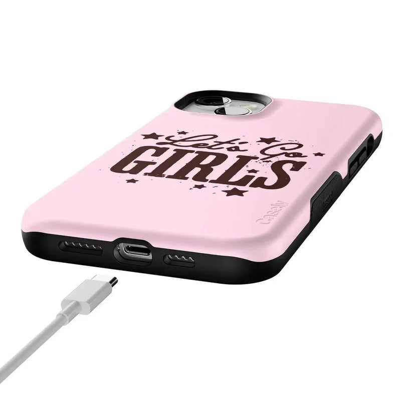 Let's Go Girls | Pink Rodeo Bachelorette Case Phone Case Casetry 