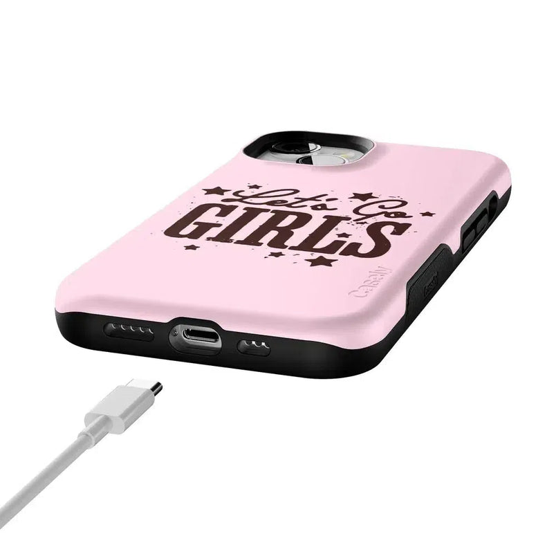 Let's Go Girls | Pink Rodeo Bachelorette Case Phone Case Casetry 