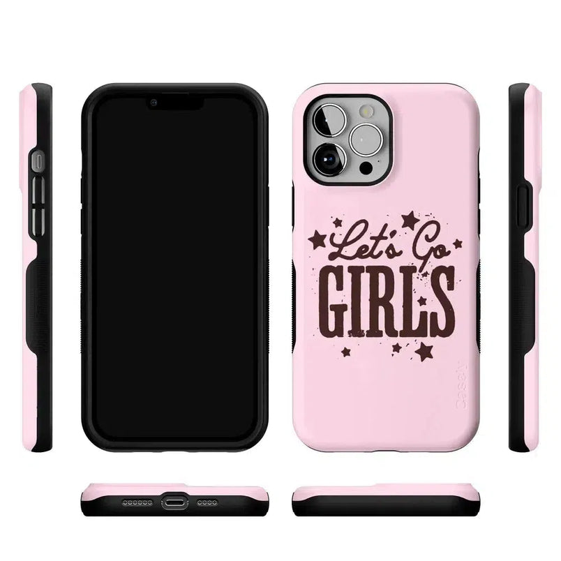 Let's Go Girls | Pink Rodeo Bachelorette Case Phone Case Casetry 