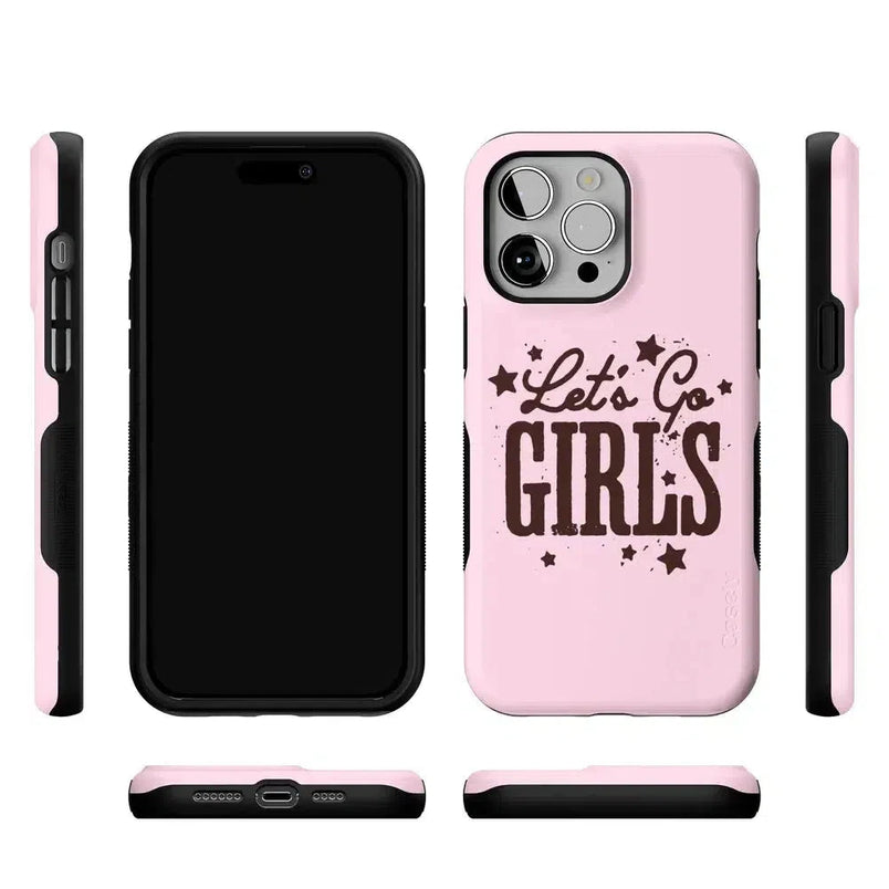 Let's Go Girls | Pink Rodeo Bachelorette Case Phone Case Casetry 