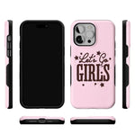 Let's Go Girls | Pink Rodeo Bachelorette Case Phone Case Casetry 