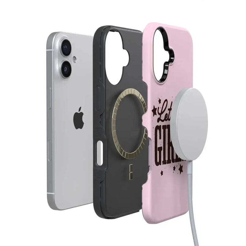 Let's Go Girls | Pink Rodeo Bachelorette Case Phone Case Casetry 