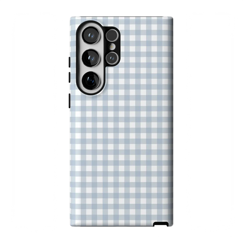 Pastel Picnic | Blue Gingham Case