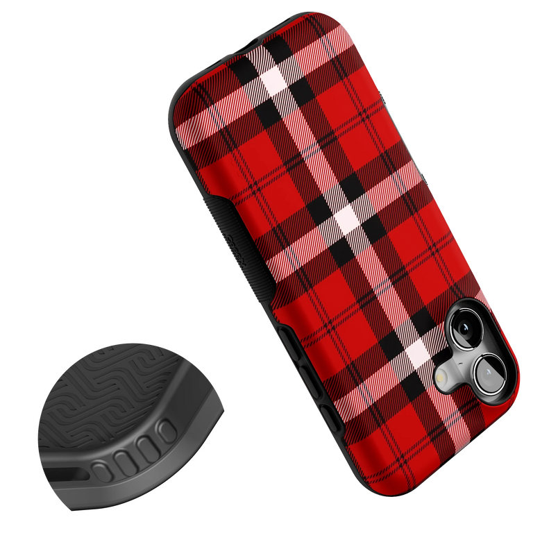 As if! | Red Plaid Case