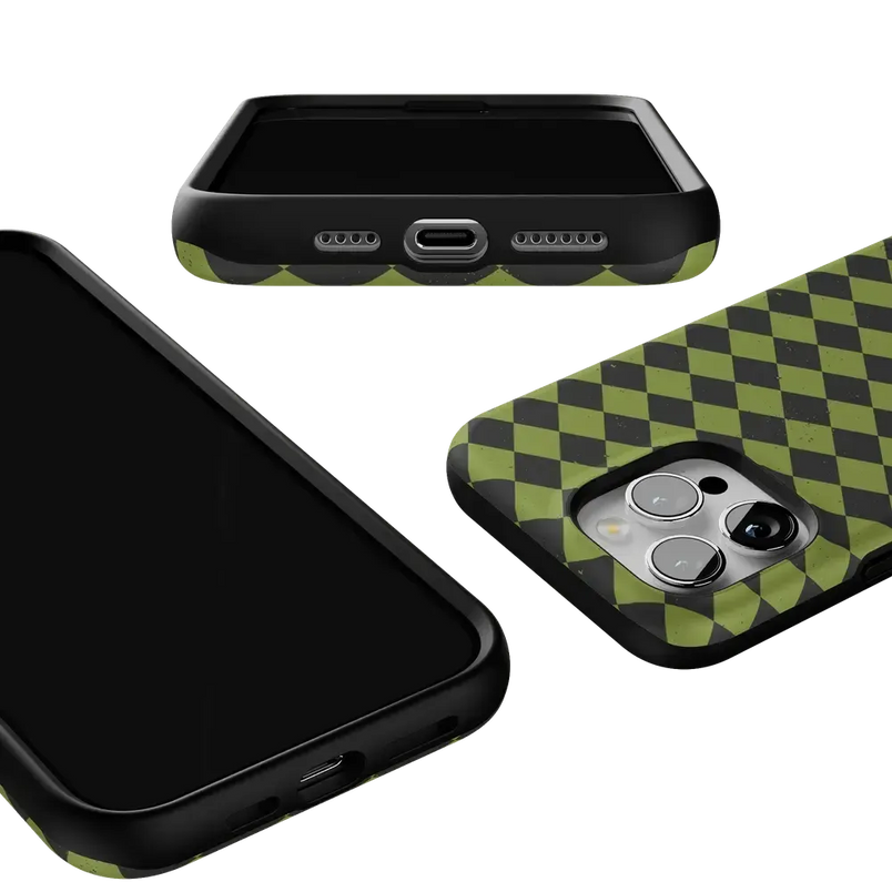 Wicked Hex | Green Checkered Case