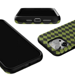 Wicked Hex | Green Checkered Case