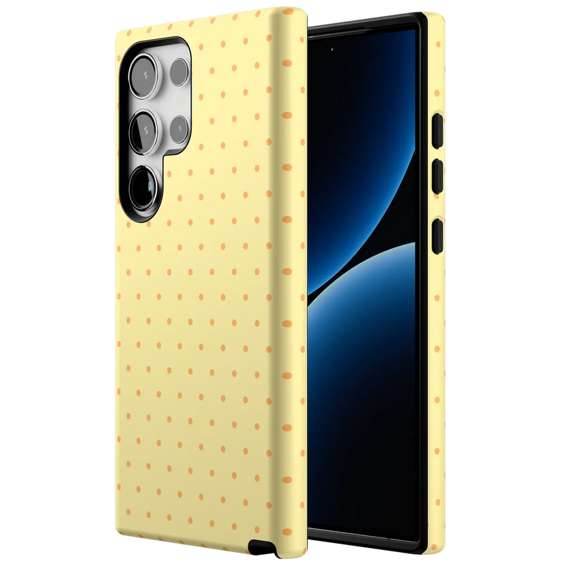 On the Dot | Yellow Polka Dot Case