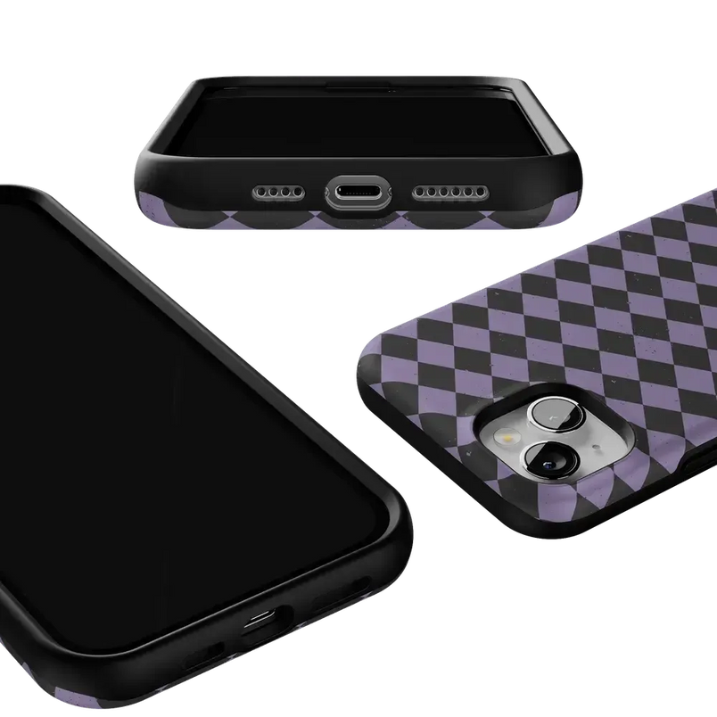 Midnight Hex | Purple Checkered Case