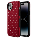 On the Dot | Maroon Polka Dot Case