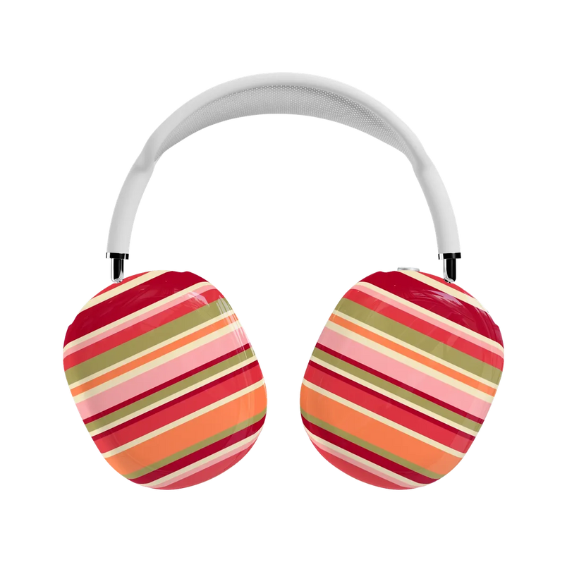Citrus Stripes | Poolside Print AirPods Max Case