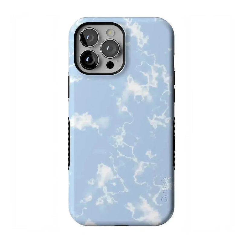 Light Blue Skies | Marble Clouds Case iPhone Case get.casely Bold Flex + MagSafe® iPhone 13 Pro Max