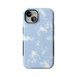 Light Blue Skies | Marble Clouds Case iPhone Case get.casely Bold Flex + MagSafe® iPhone 13