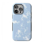 Light Blue Skies | Marble Clouds Case iPhone Case get.casely Bold Flex + MagSafe® iPhone 14 Pro Max